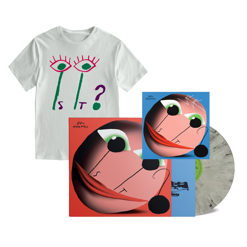 Is It? by Ben Howard - Marble Vinyl  [Store Exclusive] + T-Shirt + Signed Card - shop now at Ben Howard store
